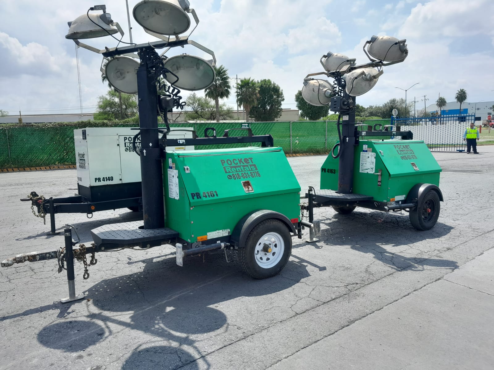 Renta de Torres de iluminación